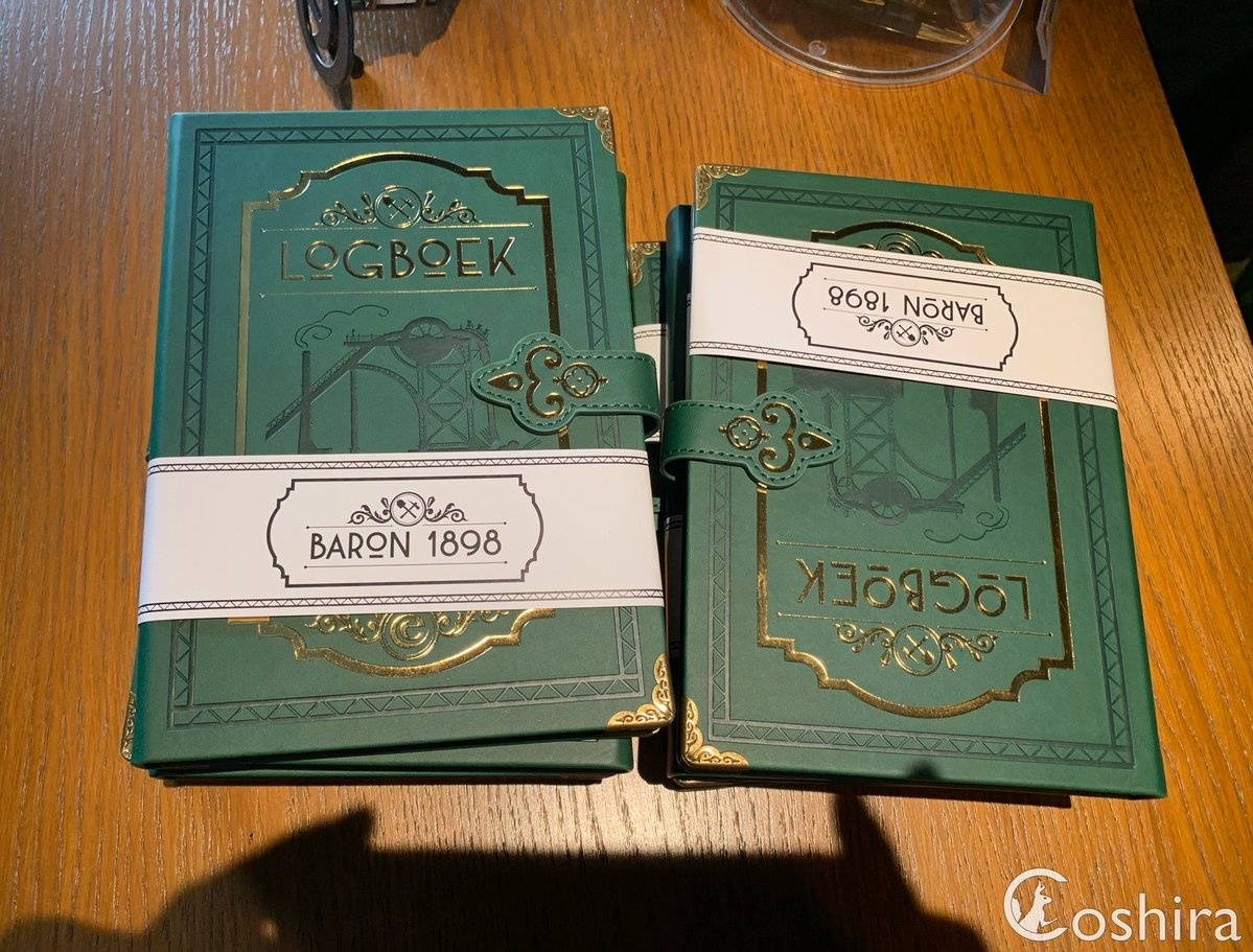 Coshira_'s tweet image. Nieuw logboek € 17,50 en pen € 7,50 bij #DeGevoelighePlaet #Baron1898 #Efteling