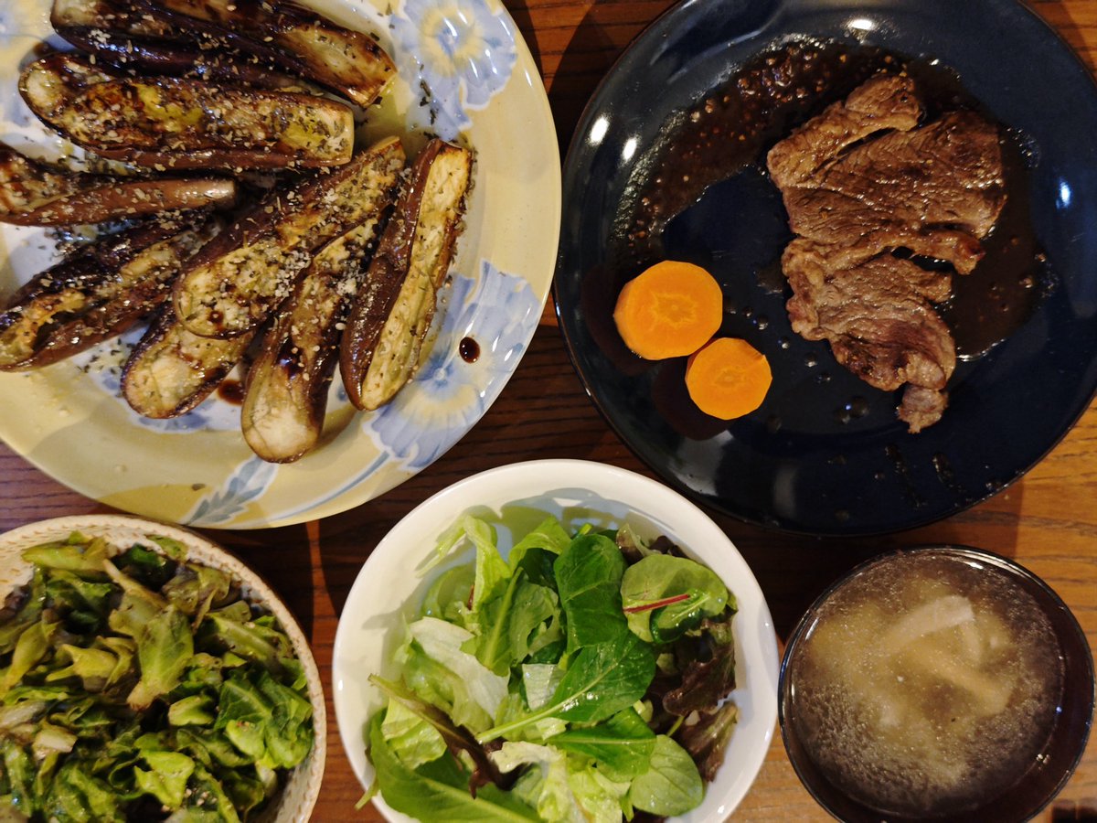 ipsanton's tweet photo. ステーキ　バルサミコソース
#減塩 https://t.co/U2OpqbmQrb