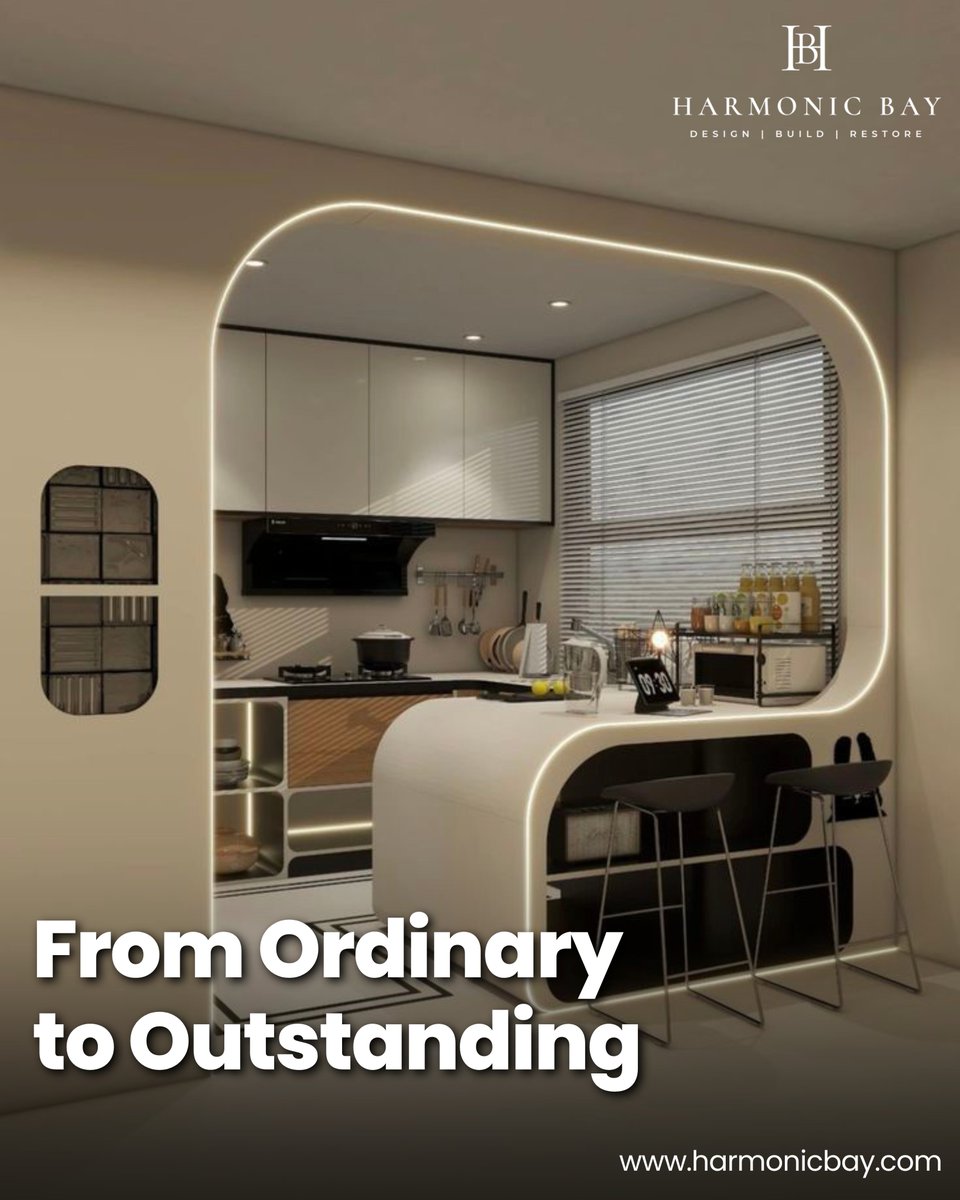 BayHarmonic's tweet image. At Harmonic Bay, we reimagine everyday spaces into experiences where design meets innovation and style meets purpose.

Because your home should feel exceptional in every detail.

📲: +91 9979889212

#KitchenDesign #ModernLiving #InteriorDesign #LuxuryInteriors #SmartDesign