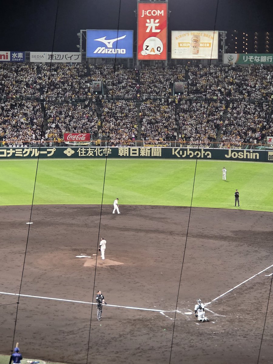 miyo0516's tweet photo. 今年最初の甲子園 https://t.co/hbb9mVEJzj