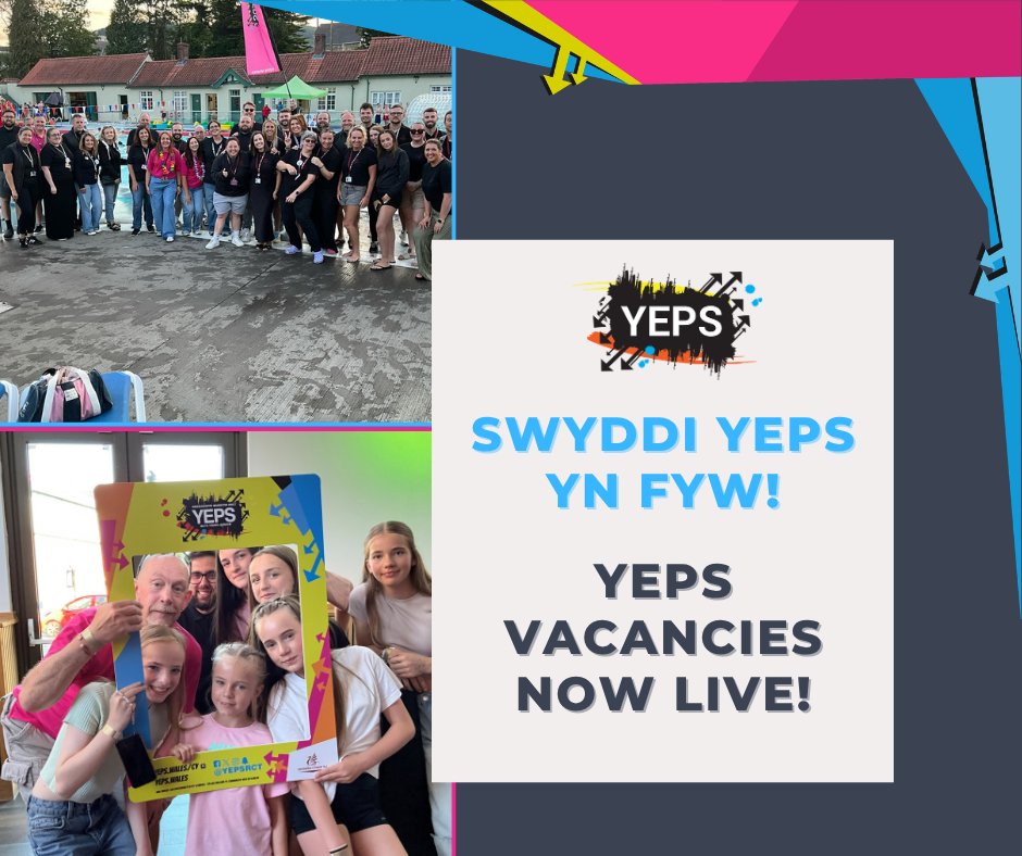 YepsRCT's tweet photo. Rydym yn recriwtio ar gyfer swydd newydd yn YEPS!

👉 Swyddog Ymgysylltu Ieuenctid (Cymraeg Lefel 5) 🏴󠁧󠁢󠁷󠁬󠁳󠁿
Dyddiad cau: 24ain Ebrill

Am ragor o wybodaeth ac i wneud cais ewch i:
https://t.co/s5HT3XCb7b https://t.co/Q9Vunly9ax