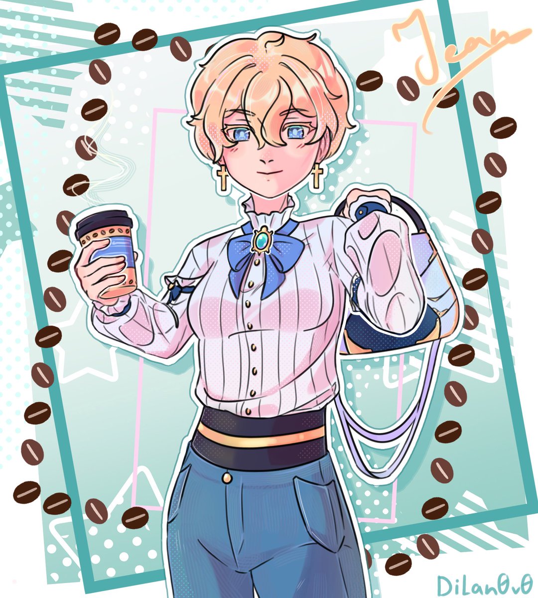 Oh I actually drew jean in this outfit once too (but a bit redesigned)
#genshinimpact #JeanGunnhildr #jean