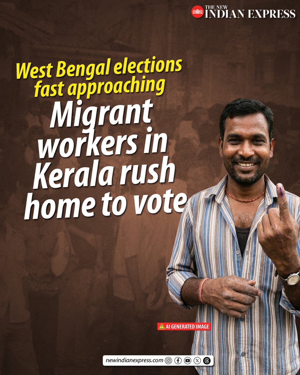xpresskerala's tweet photo. On Friday night, a “special bus service” will embark on a three-day journey spanning nearly 2,500km — transporting migrant labourers from Kozhikode and Perumbavoor to Domkal, in poll-bound West Bengal.

🔗https://t.co/Cd0Lf6IP6h

✍️@unitune6 https://t.co/yI4sB4fM7E