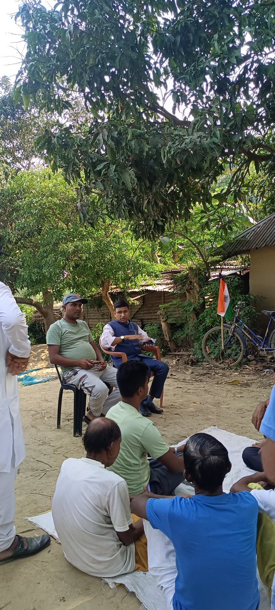 #गाजोल_विधानसभा के अंतर्गत डब्बाखाकसन में बहुजन मुक्त्ति पार्टी के समर्थित प्रत्याशी #एड_विजय_कुमार_विश्वास जी के समर्थन में नुक्ड़ मीटिंग.....