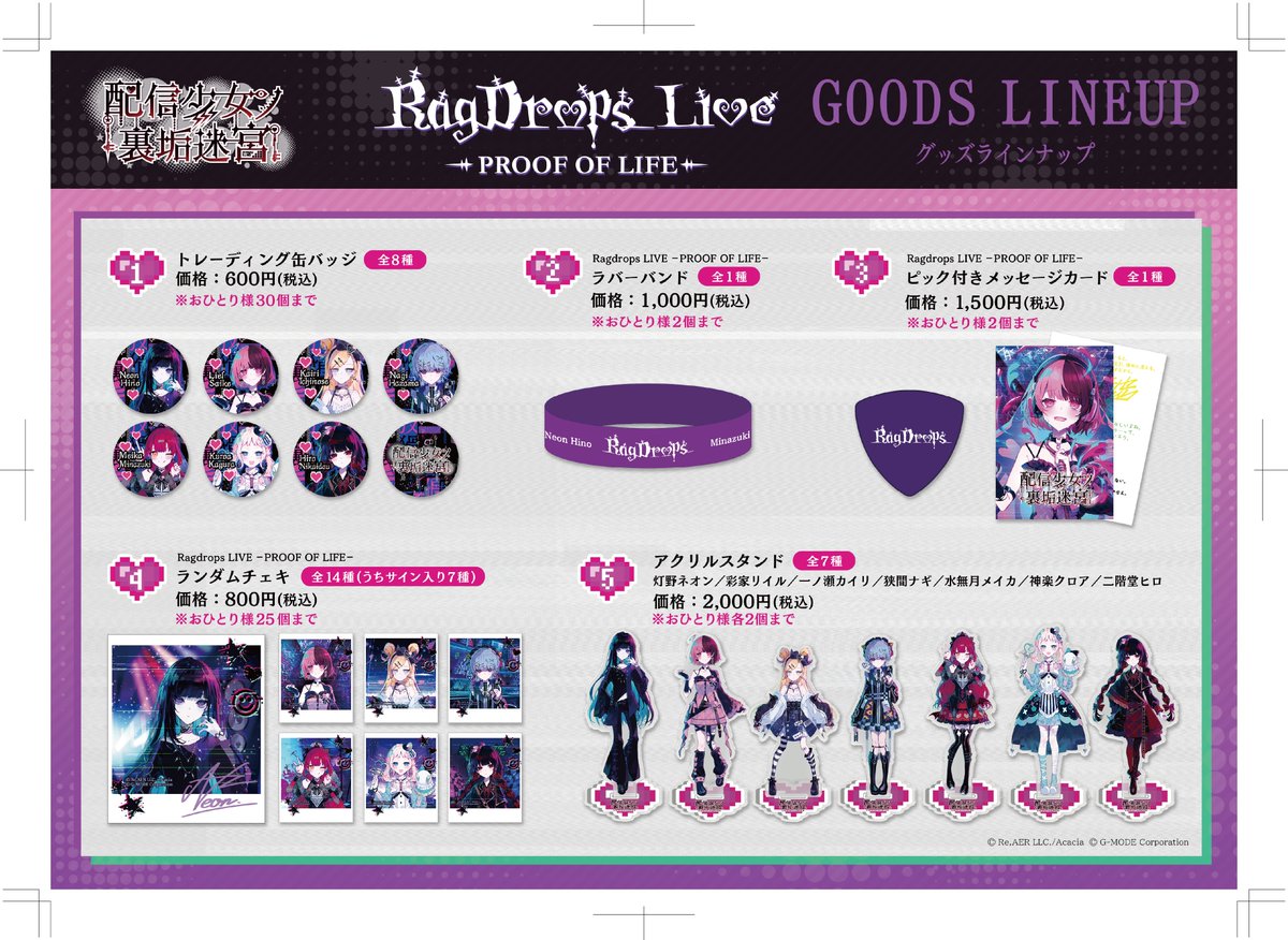 配信少女ノ裏垢迷宮 tweet media