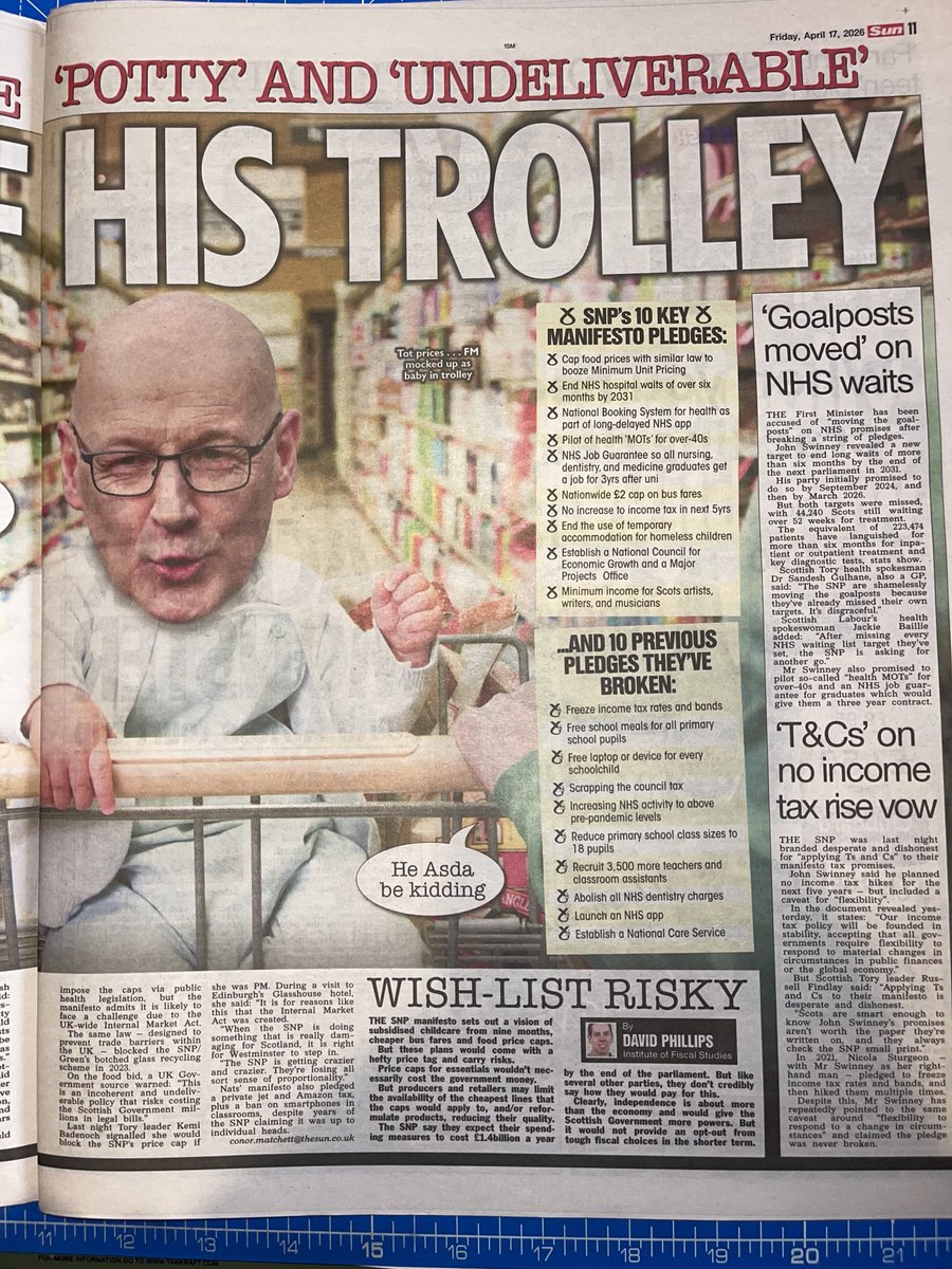 Possibly the most embarrassing manifesto launch ever.

🙈