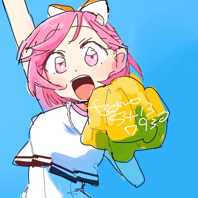 ハーフアップか?