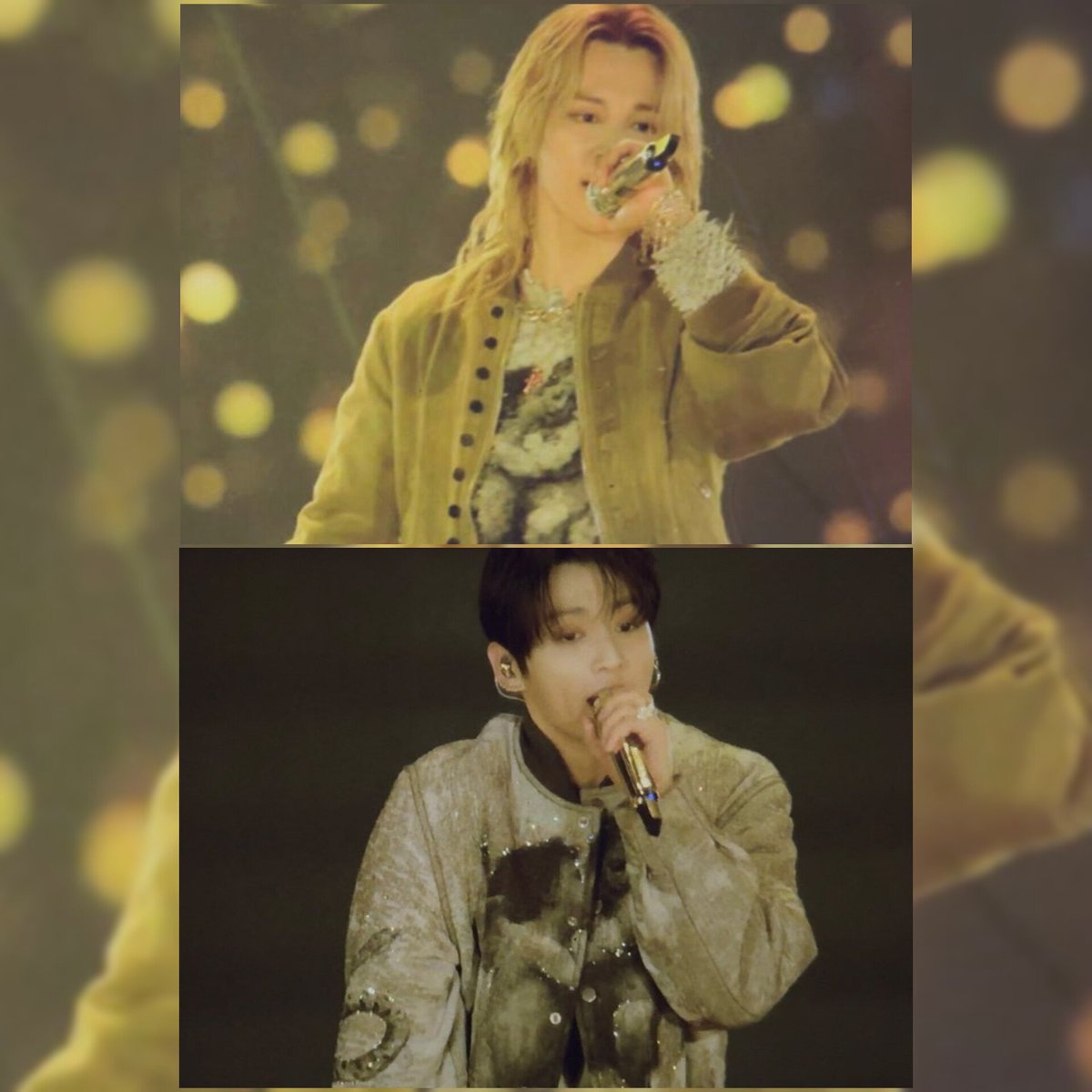 BOTH JIMIN AND JUNGKOOK HAVE THIS MATCHING ANGEL PRINT ON THEIR OUTFITS 🥹