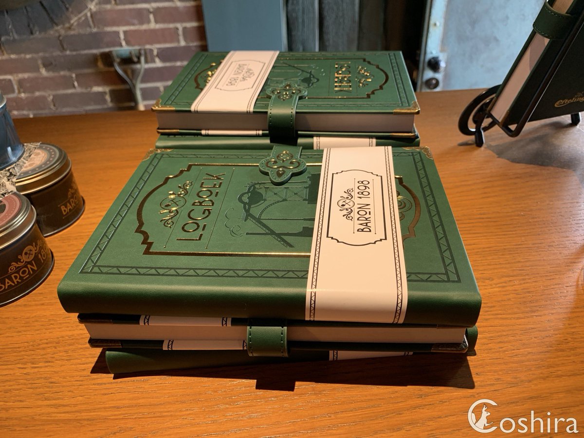 Coshira_'s tweet image. Nieuw logboek € 17,50 en pen € 7,50 bij #DeGevoelighePlaet #Baron1898 #Efteling