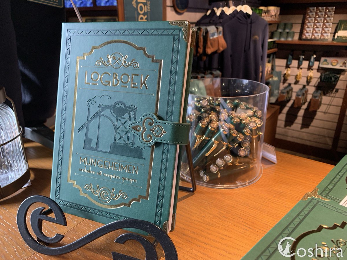 Coshira_'s tweet image. Nieuw logboek € 17,50 en pen € 7,50 bij #DeGevoelighePlaet #Baron1898 #Efteling