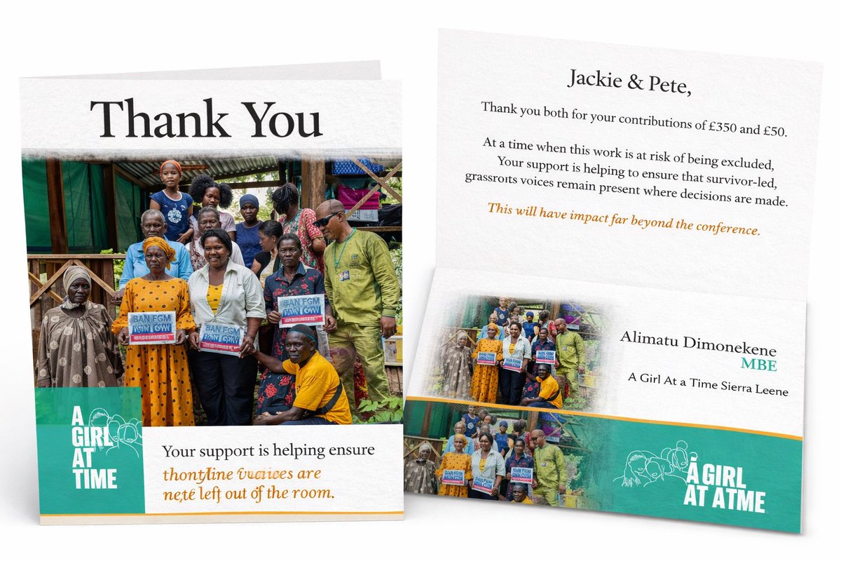 Sierra Leone to date has no law banning female genital mutilation (FGM). The government refusal to pass laws meant more girls than ever are at risk. This December there was a huge rise in the cutting of girls as young as 5 years old. 

I could use your help with my fundraiser on