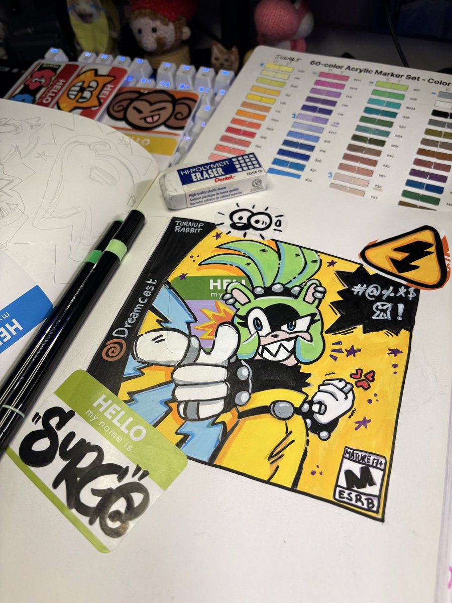 TurnUpRabbit's tweet photo. Surge the tenrec https://t.co/bJj8pkA5M8
