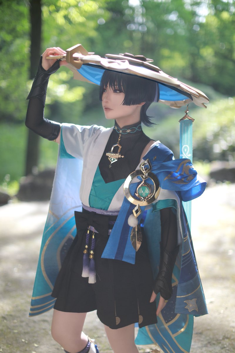 naoki_76's tweet photo. *Cosplay/原神

放浪者　Wanderer

photo: @odazee_phot

 #GenshinImpact https://t.co/2dlkxYwhcb