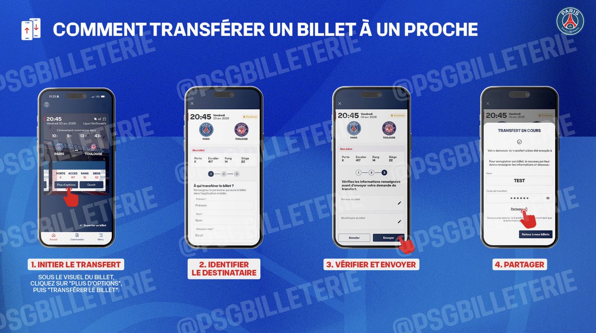 Infos Paris Billetterie tweet media