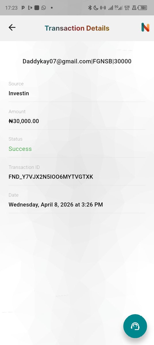 Bosunkole07's tweet photo. @investnaija 
I made this transaction but I can't see It on my investment.
I need someone to tell me what is going on https://t.co/PjRTLI0Zwo