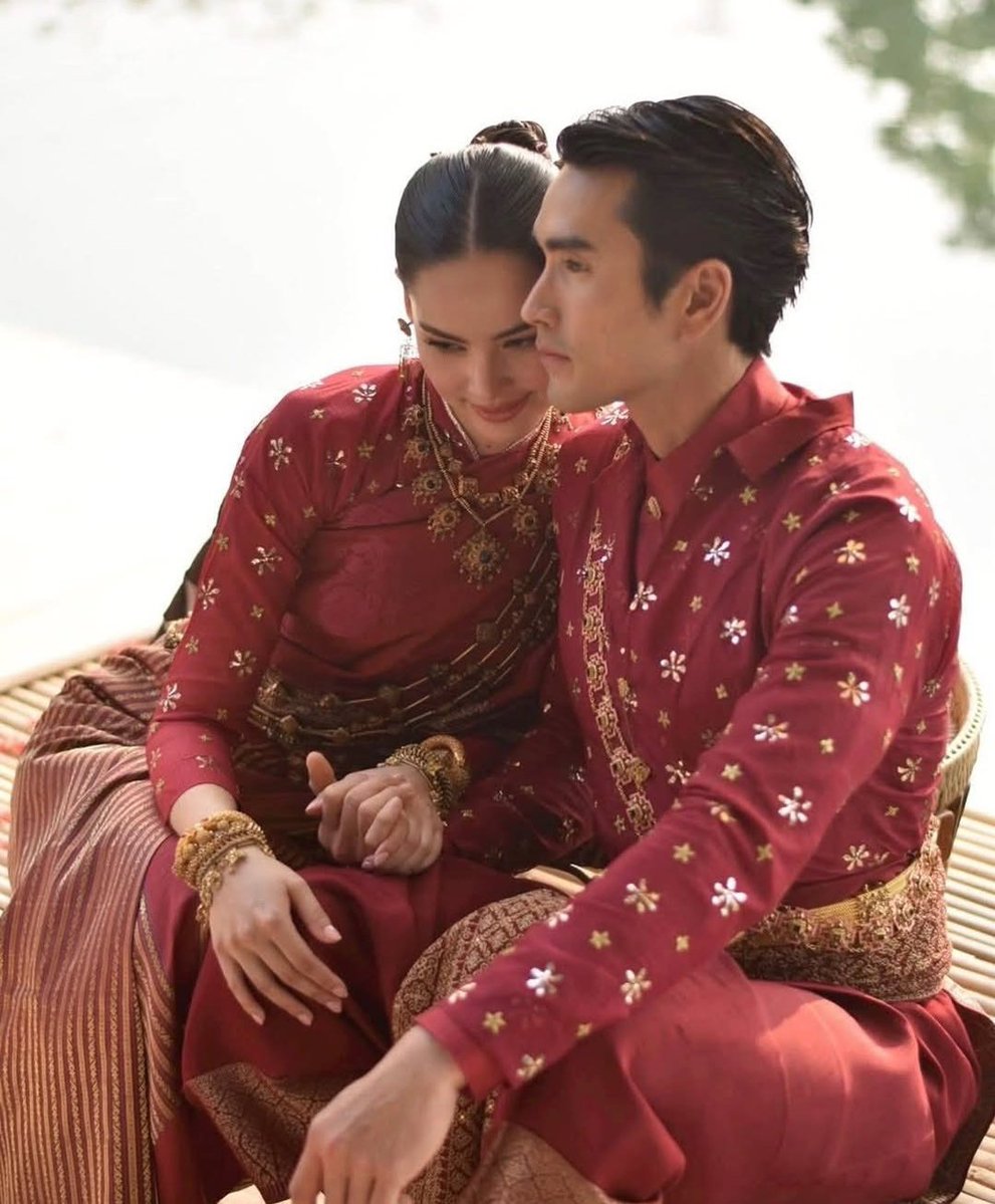nadech and yaya look stunning in their wedding 🥹 #nyเขยนอร์เวย์สะใภ้ขอนแก่น