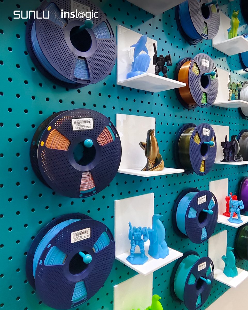 Inslogic3D's tweet photo. Our Final day at RAPID + TCT! 🎉
From our advanced INSLOGIC FilaDC i10 to our full range of premium filaments, we were proud to showcase how SUNLU continues to support every step of the 3D printing journey. 🖨
See you at the next exhibition!
#sunlu #inslogic #RAPIDTCT https://t.co/yaQ1yZm52g