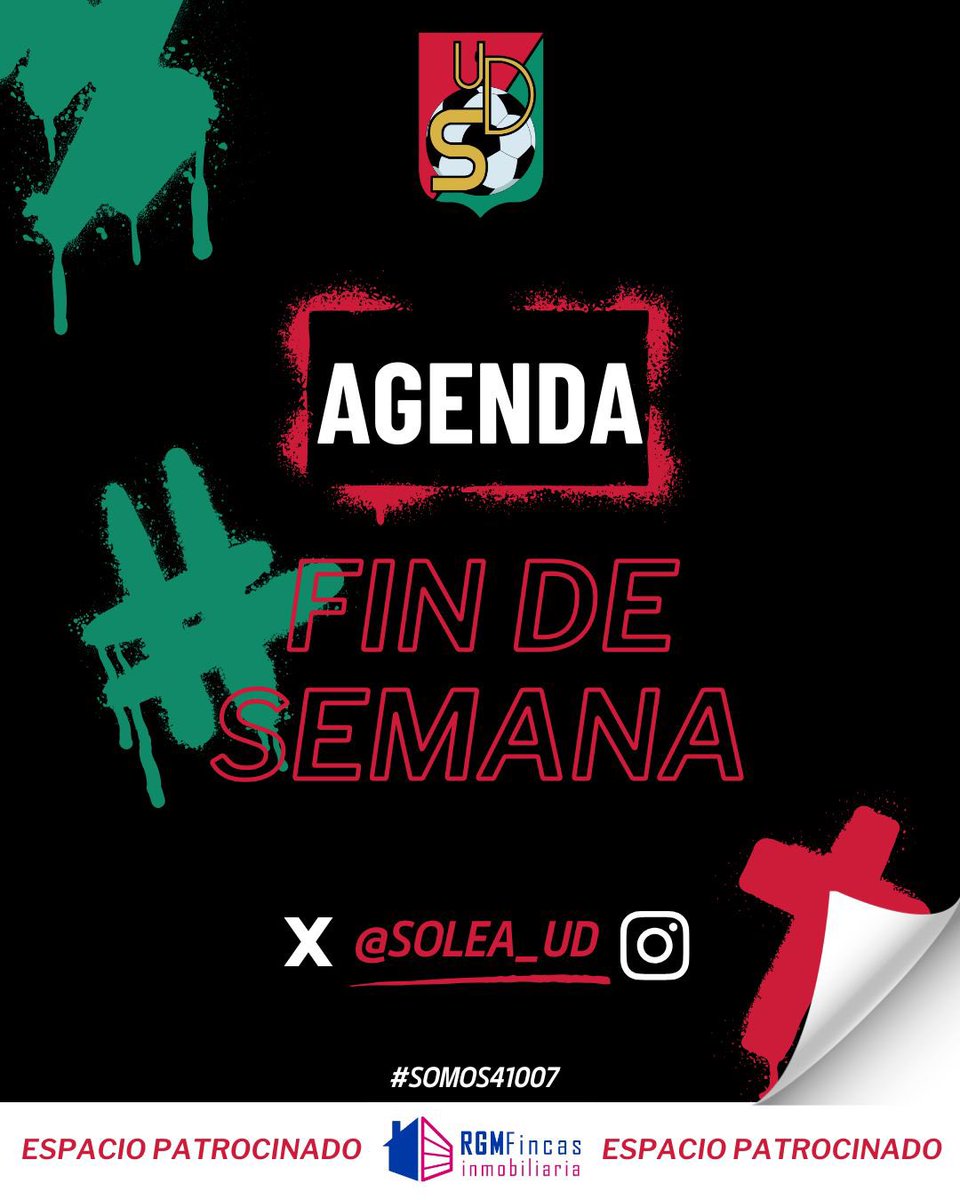 solea_ud's tweet photo. ❤️¡𝐀𝐆𝐄𝐍𝐃𝐀 𝐅𝐈𝐍 𝐃𝐄 𝐒𝐄𝐌𝐀𝐍𝐀!💚

Estos son los 𝐇𝐨𝐫𝐚𝐫𝐢𝐨𝐬 correspondientes a los 𝐩𝐚𝐫𝐭𝐢𝐝𝐨𝐬 de 𝐧𝐮𝐞𝐬𝐭𝐫𝐨𝐬 𝐞𝐪𝐮𝐢𝐩𝐨𝐬 a lo largo del 𝐟𝐢𝐧 𝐝𝐞 𝐬𝐞𝐦𝐚𝐧𝐚.

#somos41007 #udsolea #temporada25/26 https://t.co/cRFERim5Ey