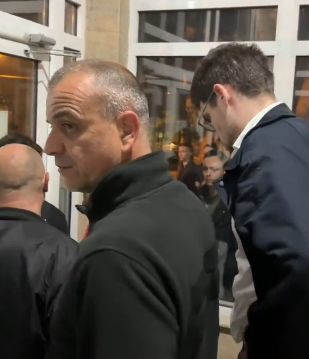 Božidar Milutinović, član obezbeđenja KCS