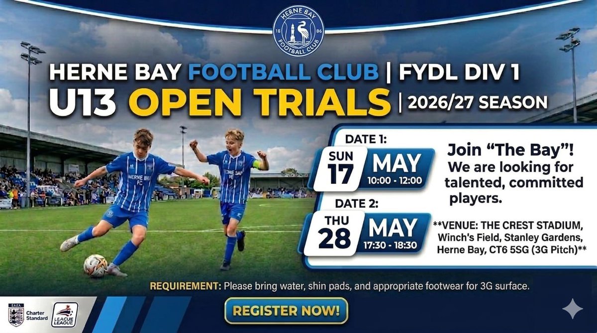 Herne Bay FC Academy tweet media