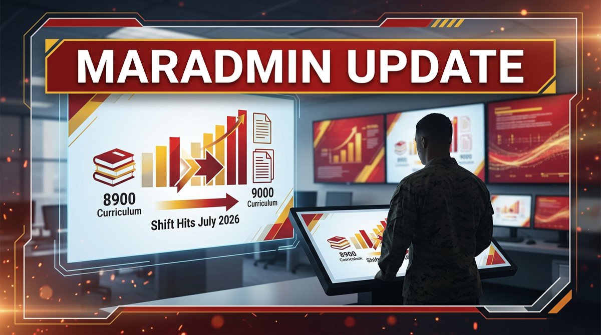 DevilDogDigest's tweet image. If you’re a field-grade Marine prepping for CSCDEP — read this now

• New 9000 series launches AY2027, modernizing PME for 21st-century warfighting
• New enrollees from 1 Jul 2026 use 9000CSCDEP code via MCeLE
• Current 8900 students finish by 30 Jun 2028 or transition with