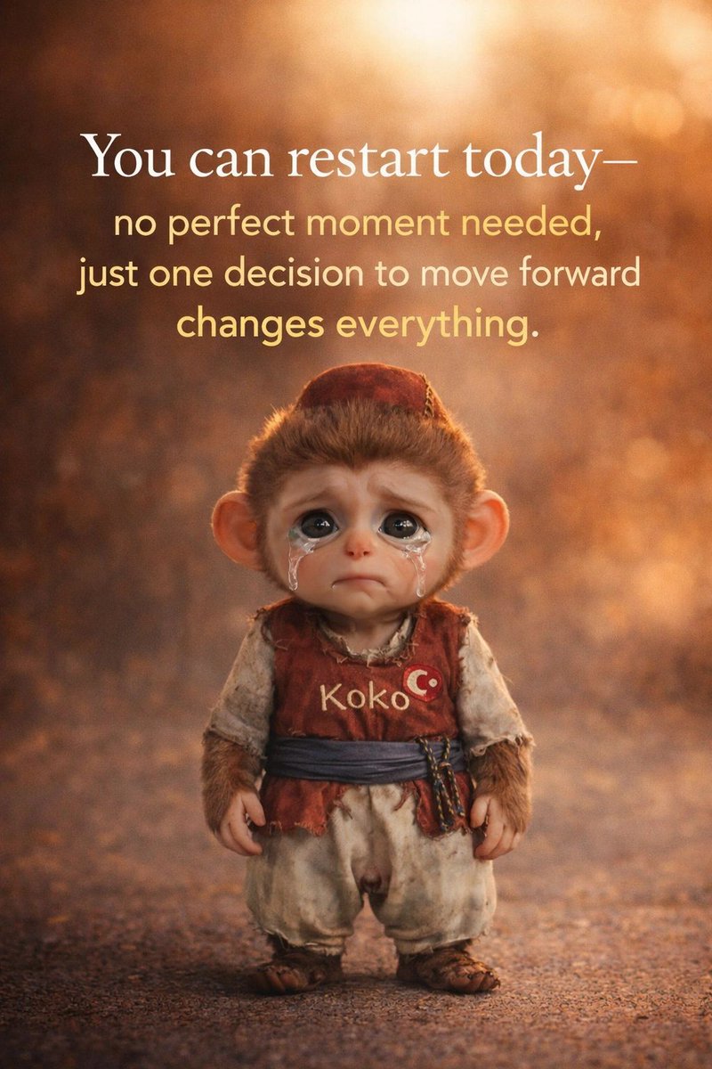 VextaStudio's tweet image. You can restart today—no perfect moment needed.

Life doesn’t wait for perfect timing, it rewards bold decisions.
One small step forward can shift everything in your favor.

Don’t overthink it—just begin again and keep going. Your next chapter starts now.

#Motivation #StartToday