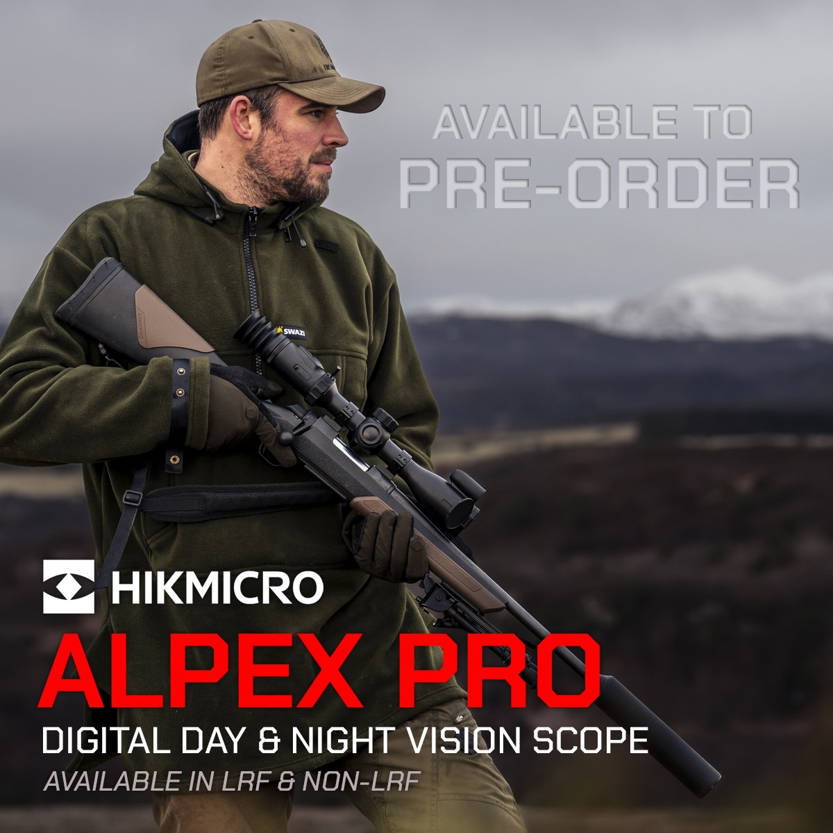 Optic_Warehouse's tweet image. PRE-ORDER: the HIKMICRO ALPEX PRO digital day &amp;amp; night scope.

Available in both LRF and non-LRF models, it features a high-resolution 12MP sensor, traditional 30mm tube design &amp;amp; classic controls.

🔗 shorturl.at/IWLW2

#OPW #HIKMICRO #NightVision