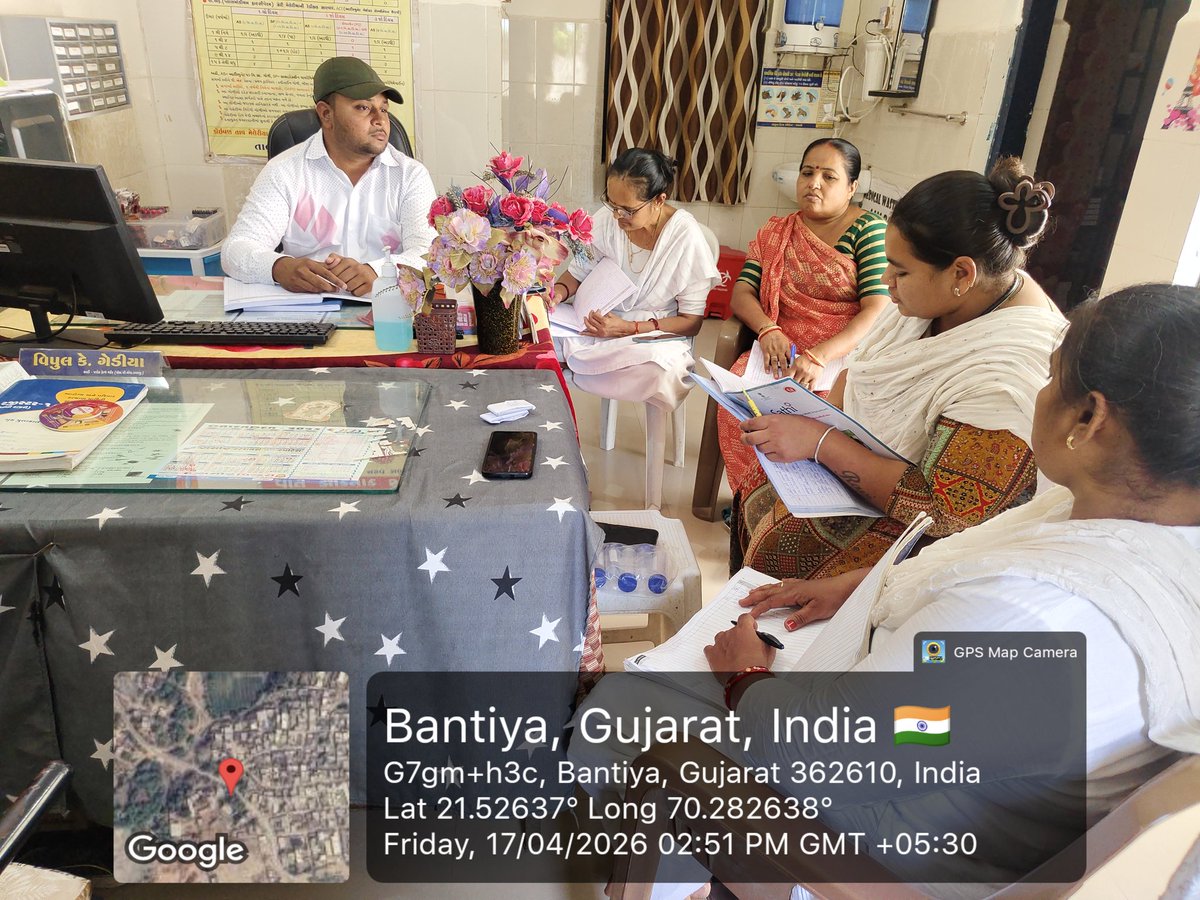 આજ રોજ આયુષમાન આરોગ્ય મંદિર બંટીયા ખાતે #SATHITALIM મોડ્યુલ -3  તાલીમ નુ આયોજન કરવામાં આવ્યું અને બધા સ્ટાફ ને તાલીમ આપવામાં આવી અને જરૂરી માર્ગદર્શન આપવામાં આવ્યું.. #SathiTalim #Module3 #HealthForall #HealthAwerness #HealthcareIndia