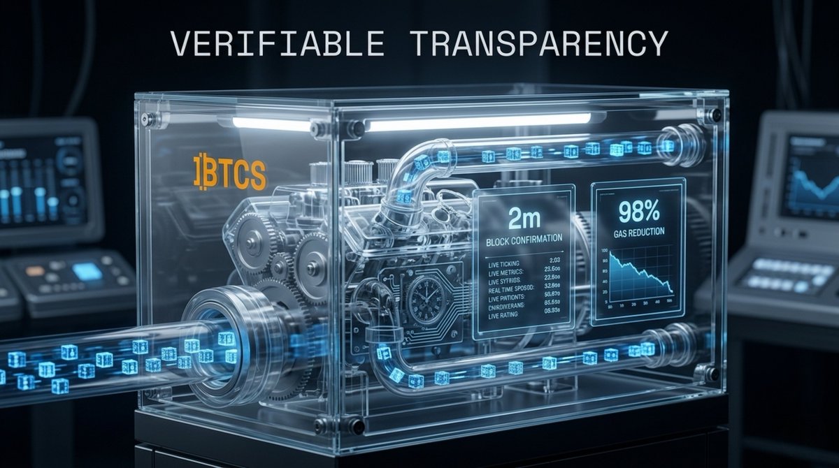 Trust in Web3 is built on verifiable transparency. 🔍🧱

The BTCS Rollup Network was engineered to deliver lightning-fast 2-minute block times while drastically reducing gas fees. 
We are actively scaling Bitcoin’s utility for the masses, and we want you to see the engine running