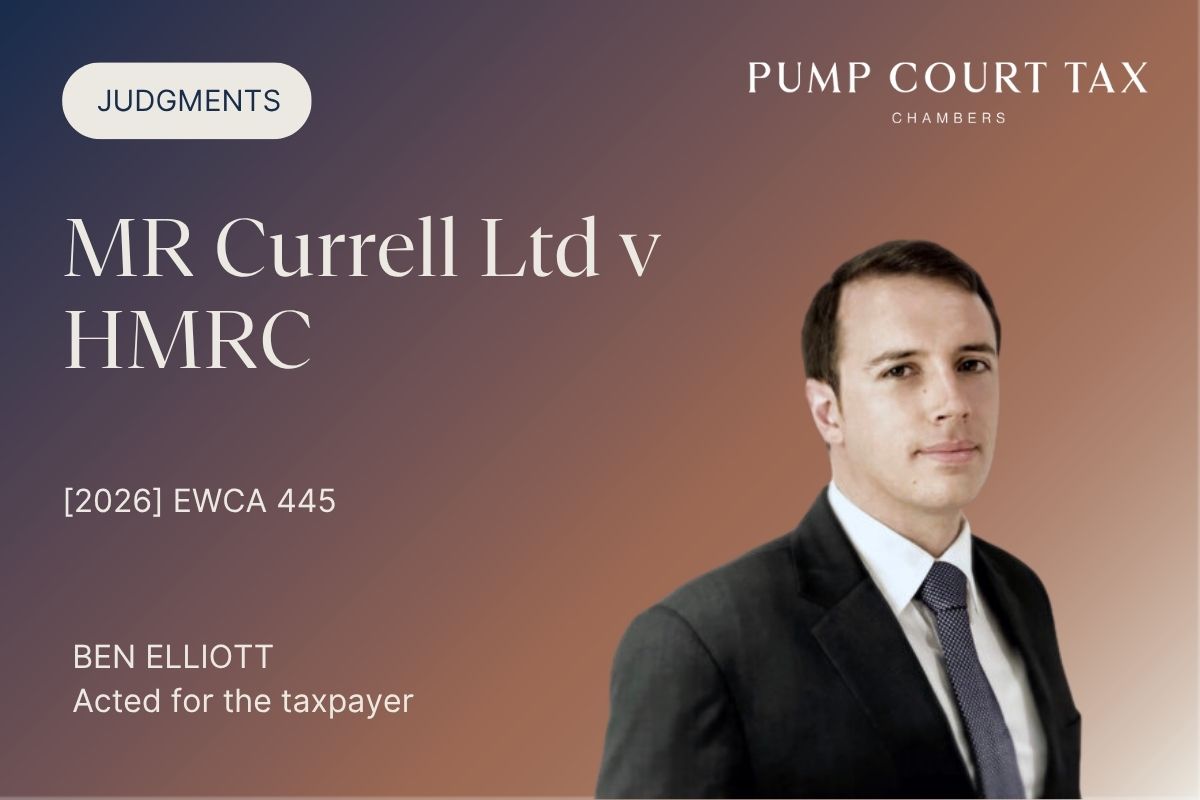 Pump Court Tax Chambers tweet media