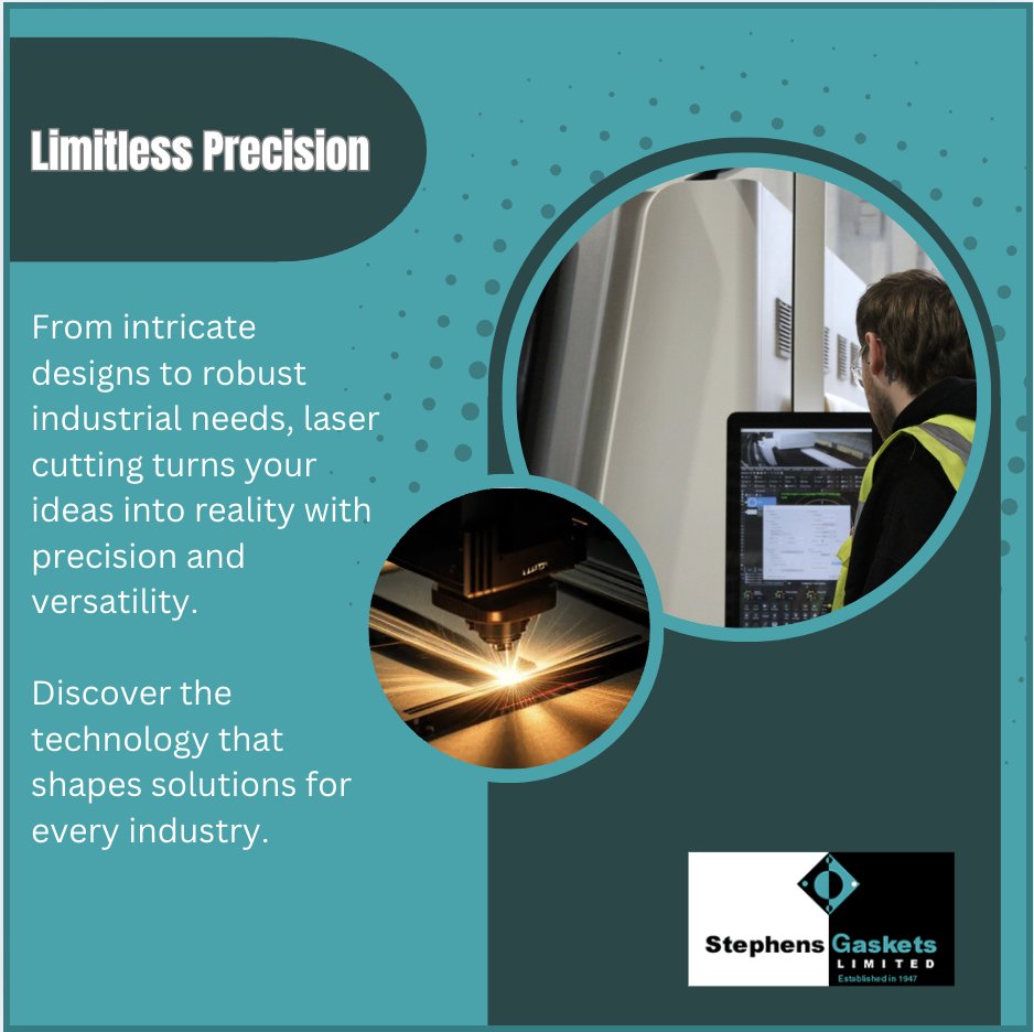 stephensgaskets's tweet image. From Design To Precision Parts

Laser cutting turns ideas into accurate components.

Flexible, efficient and built for a wide range of applications.

Explore more:
stephensgaskets.co.uk/laser-cutting

#StephensGaskets #LaserCutting #Manufacturing #Engineering