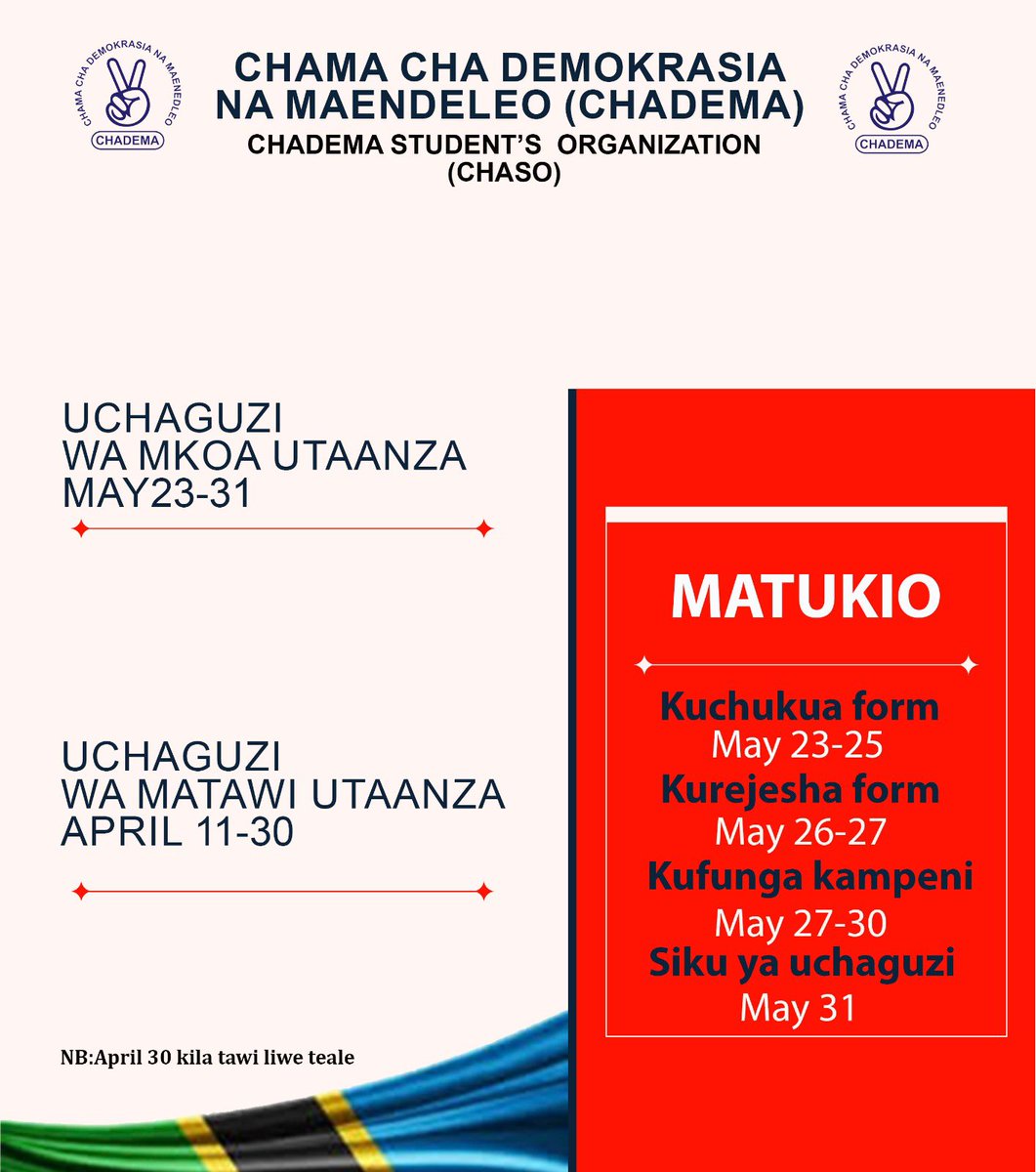 CHASO DAR ES SALAAM tweet media