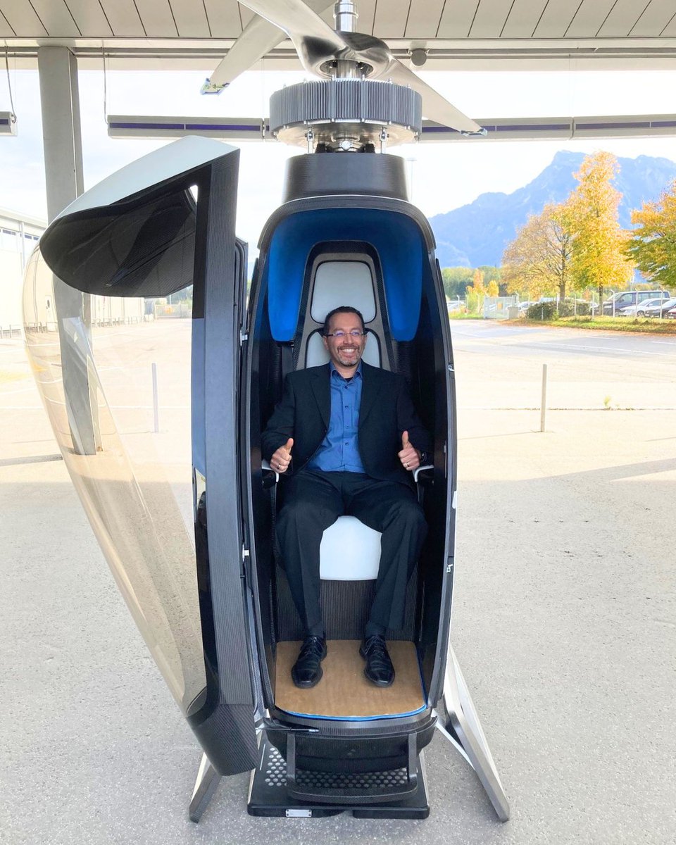 FlyNow_Aviation's tweet photo. Happy World Public Transport Day!

For us, it’s all about rethinking how people move.

With our Single- &amp; Twin-seater eCopter, we want to make everyday mobility faster, smoother and more efficient, while helping to reduce congestion in a sustainable and safe way. #FlyNow #eCopter https://t.co/nxxwJgTrO8
