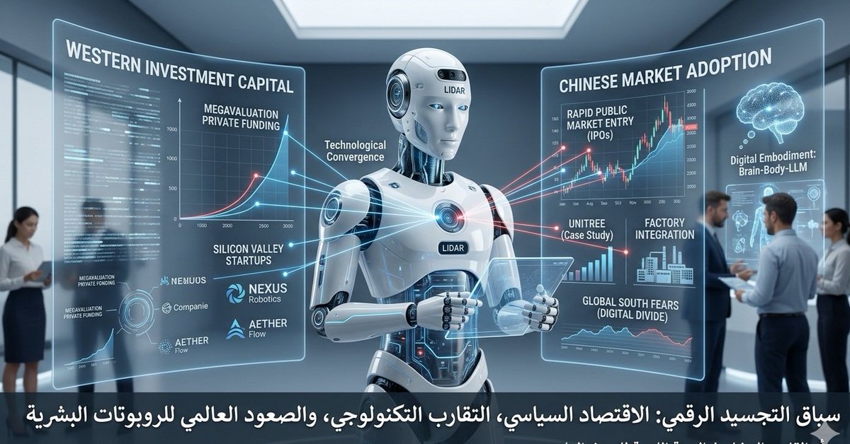 #Humanoidrobotics #Tesla #Figure #Unitree #Economy #RoboticsPolicy
The Digital Embodiment Race: Political Economy, Technological Convergence, and the Global Rise of Humanoid Robotics

Free Download ⬇️ 
papers.ssrn.com/sol3/papers.cf…