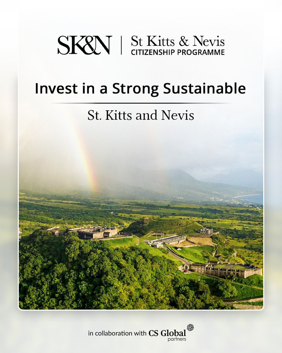 SKNInsights's tweet photo. Invest in a stronger, sustainable St. Kitts and Nevis and be part of building a future defined by resilience, growth, and long-term opportunity.

Find out more: https://t.co/qglvmwjFGQ

#StKittsandNevis #Citizenship #Investment #SISC https://t.co/t1uw7qK4w7