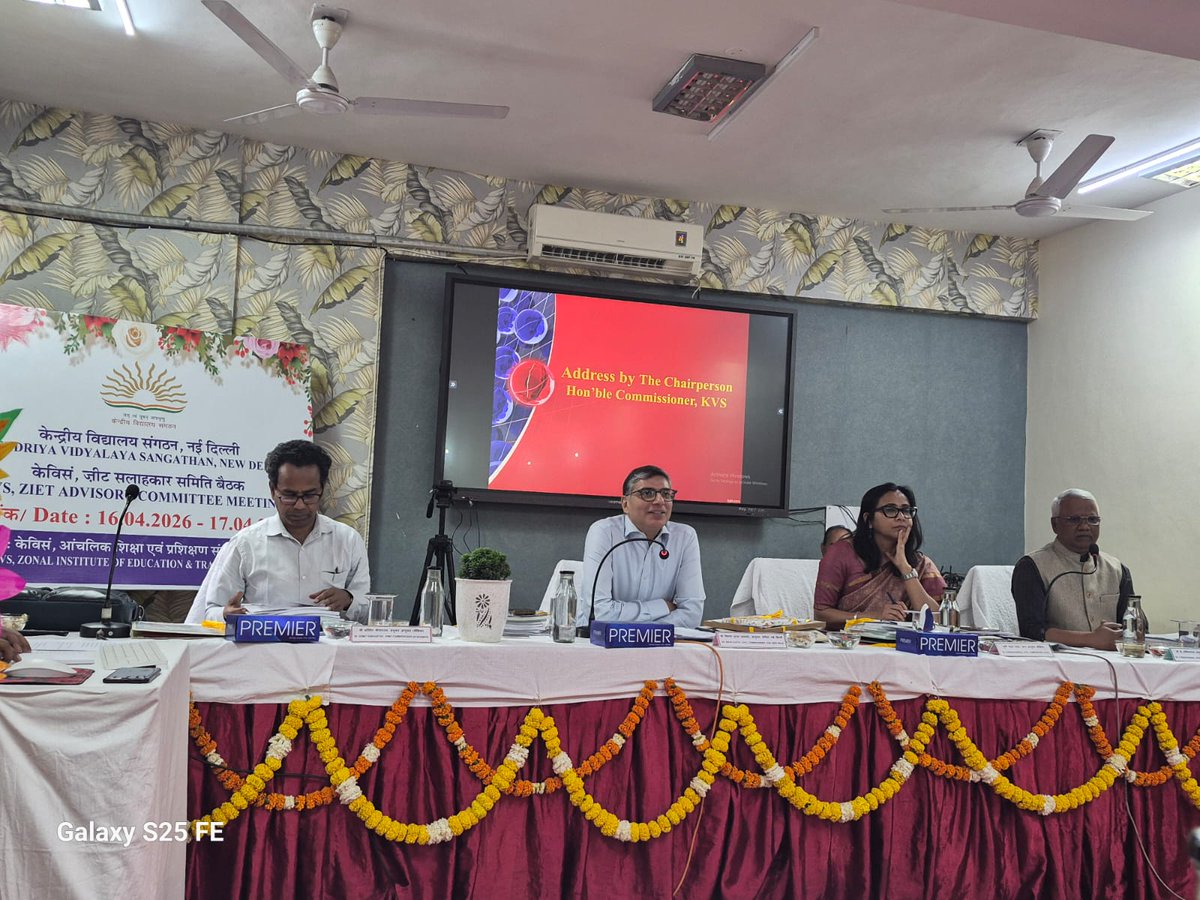 Kendriya Vidyalaya Sangathan tweet media