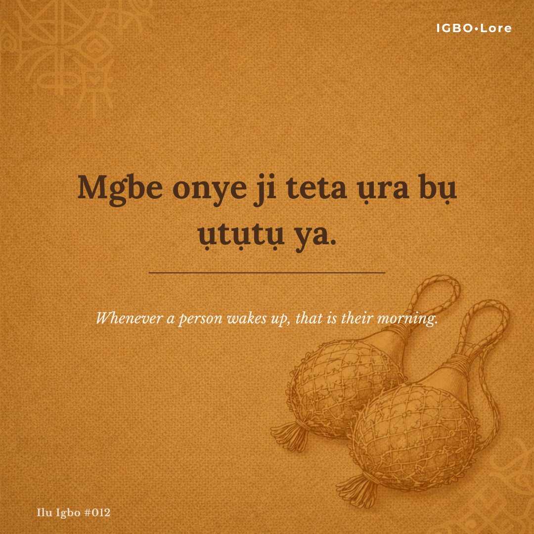 IgboLore's tweet photo. Proverb of the day.

#IgboLore #iluigbo #igboproverb #africanproverbs #nigeria https://t.co/HjwaOV0YRP