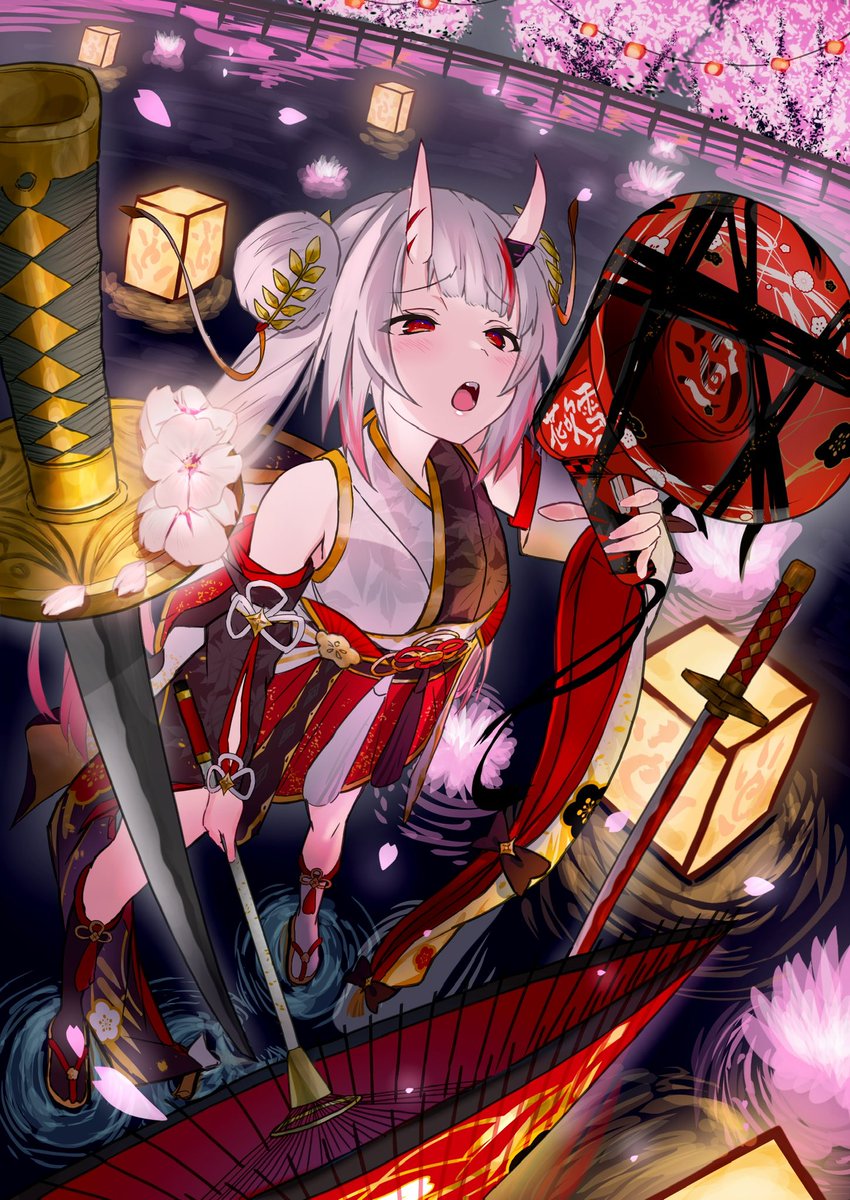 花吹雪
#百鬼絵巻