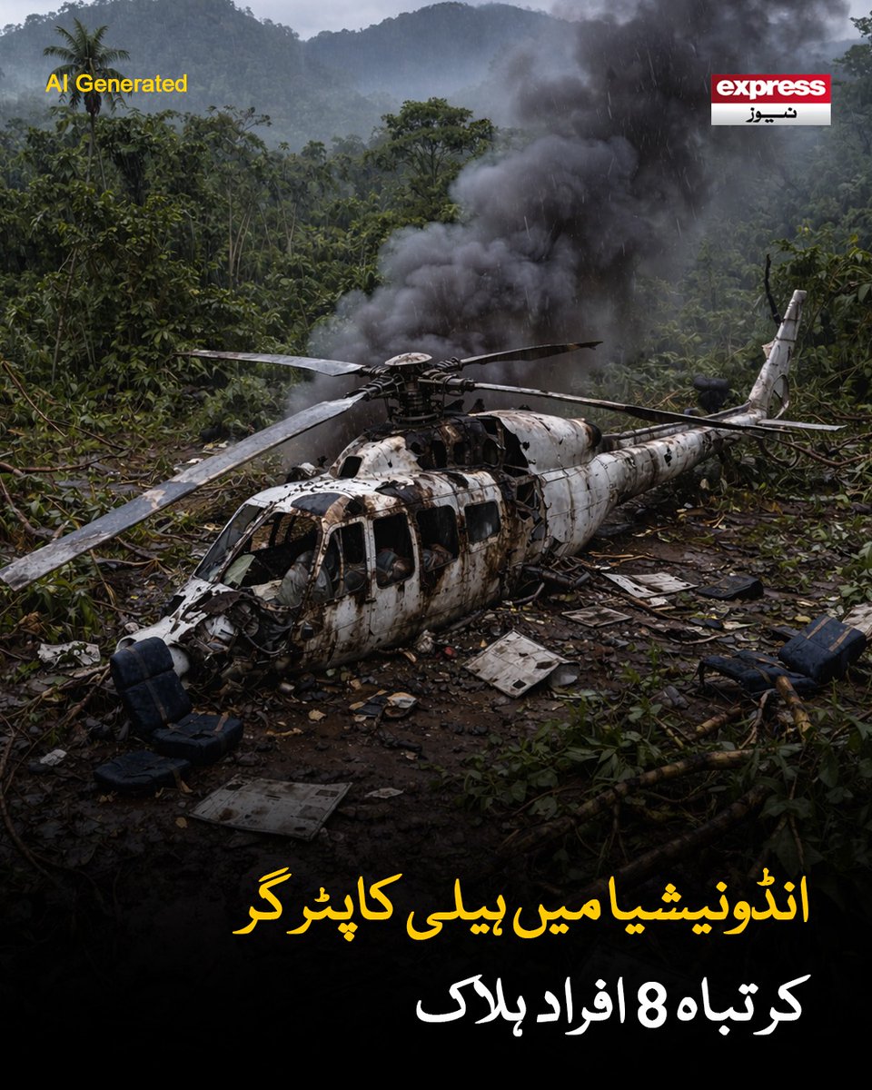 ExpressNewsPK's tweet image. ہیلی کاپٹر کبو رایا ضلع میں پام آئل کے جنگلات کی طرف جا رہا تھا

مزید جانیں: express.pk/story/2808942

#helicopter #crash #indonesia #island #LatestNews #ExpressNews