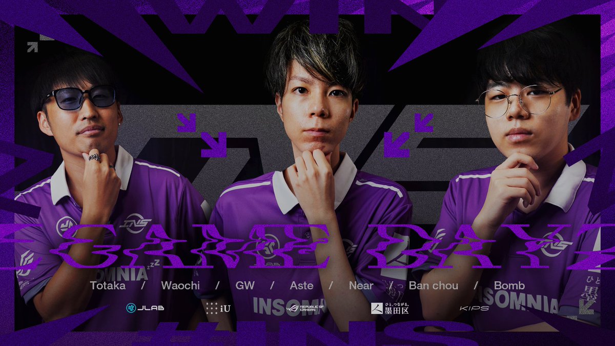 insomnia_esp's tweet image. ◤ INSOMNIA MLBB Div. ◢ 

MLBB East Asia Championship Tour 2026 Japan Qualifier 

【Match 1  | 4.18 14:30~】
vs Sunset Ravens 

We don’t chase the world — we take it💤

#INSOMNIA #モバイルレジェンド