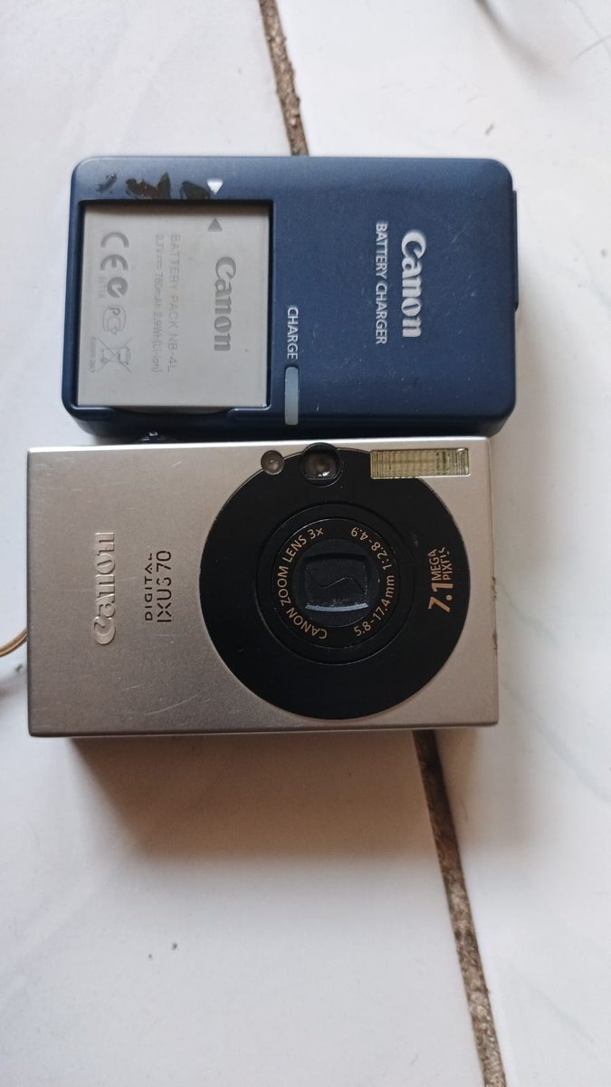 canon ixus 70
overall aman
1jt
#zonauangㅤ #zonajajan #digicam #wts e