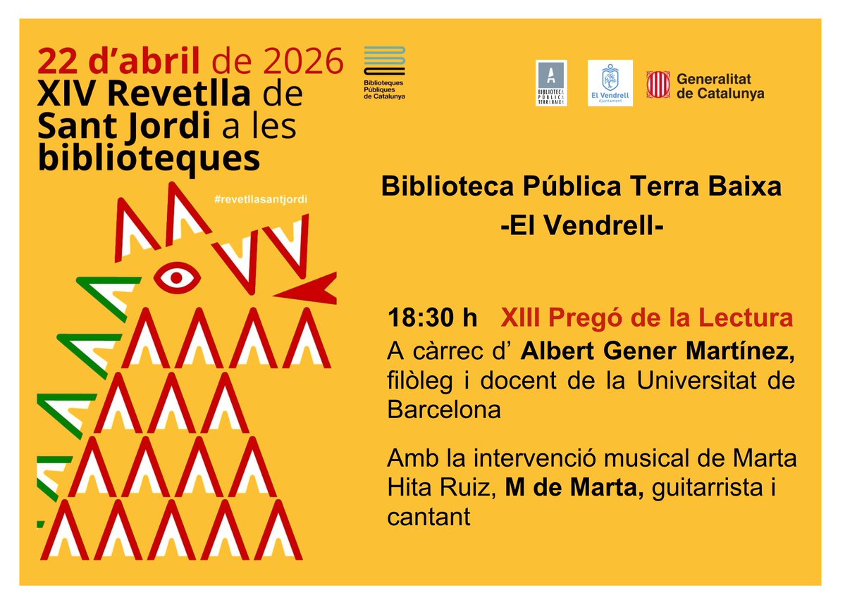 Biblioteca del Vendrell tweet media
