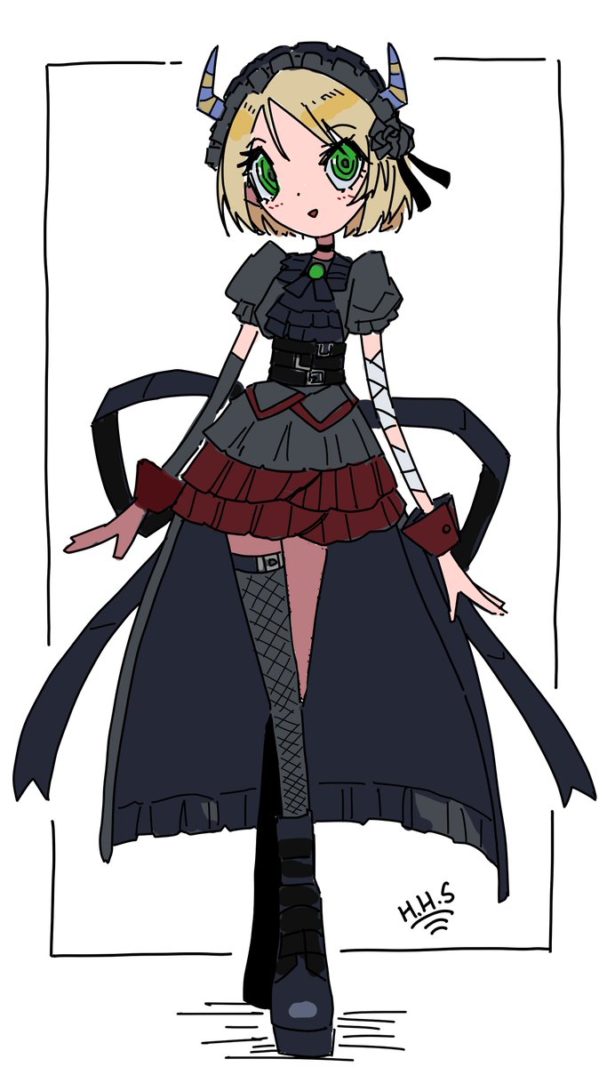 H75179877's tweet photo. #ボクと魔王 #okage
これは突如脳内に溢れだした存在しないリンダのゴスロリスキン https://t.co/ct7inUtuTt