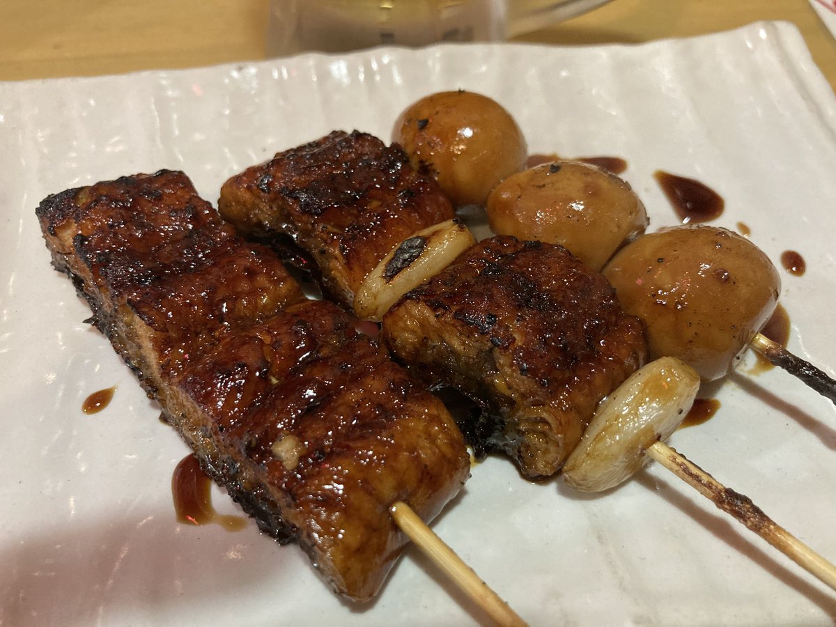 華金はジムワーク後に独り呑み🍺
ウナギ鰻^_^