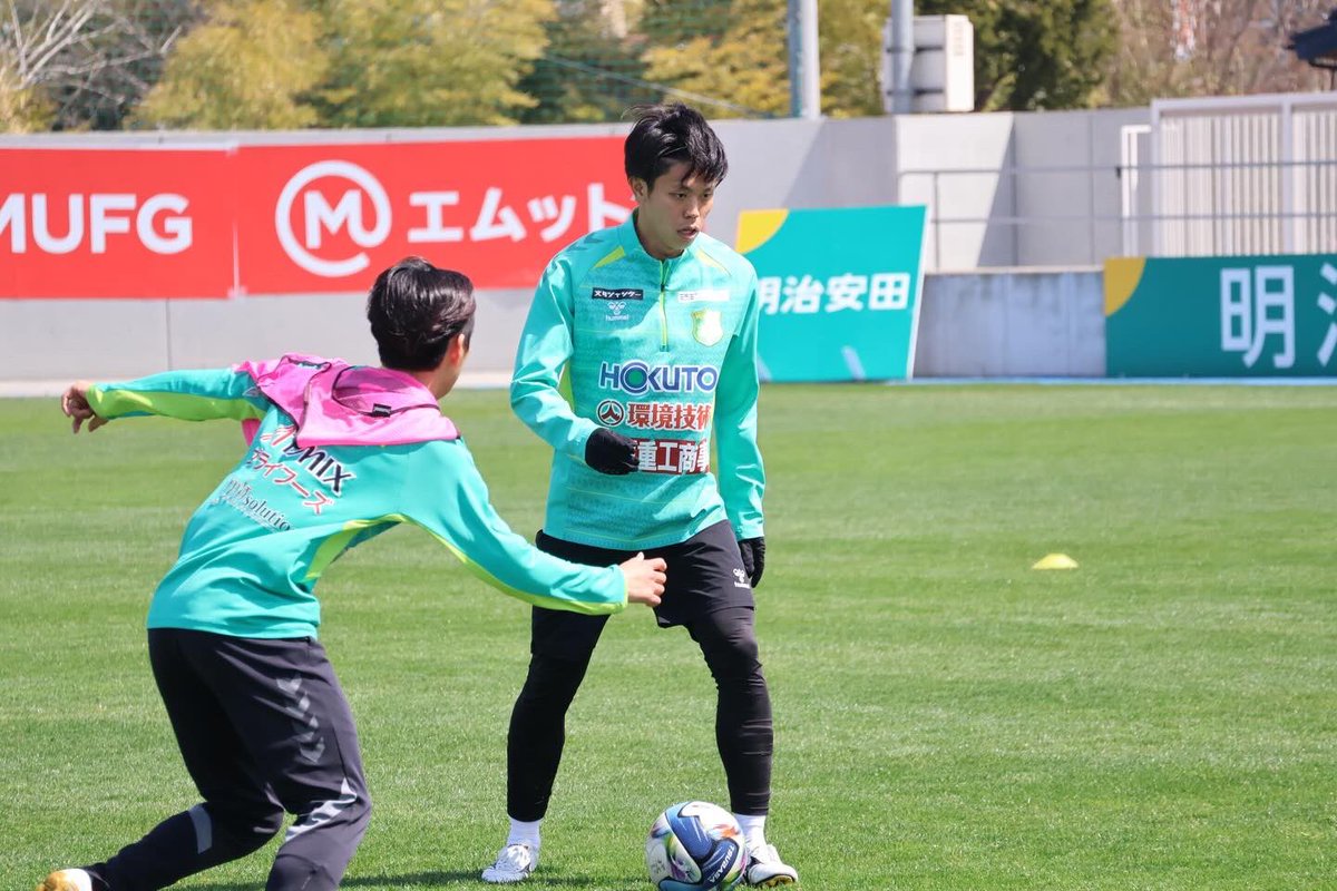 🟢⚪️ Training Photos📸 アウェイ山形戦まであと2日🔥 ホームでの