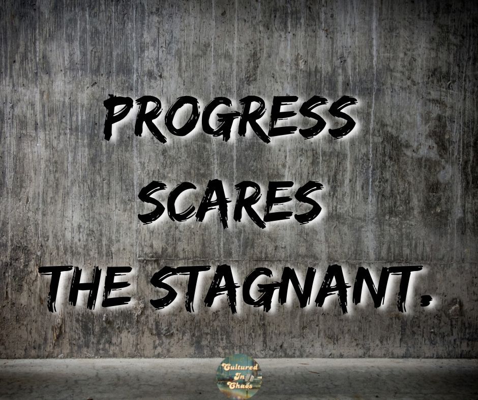 CulturedInChaos's tweet image. Progress scares the stagnant.  
While the rest of us call it Tuesday.  
Which side of the wall are you on? 🔥🔁

#MorningMotivator
#DailyMindset
#CulturedInChaos
#FridayVibes