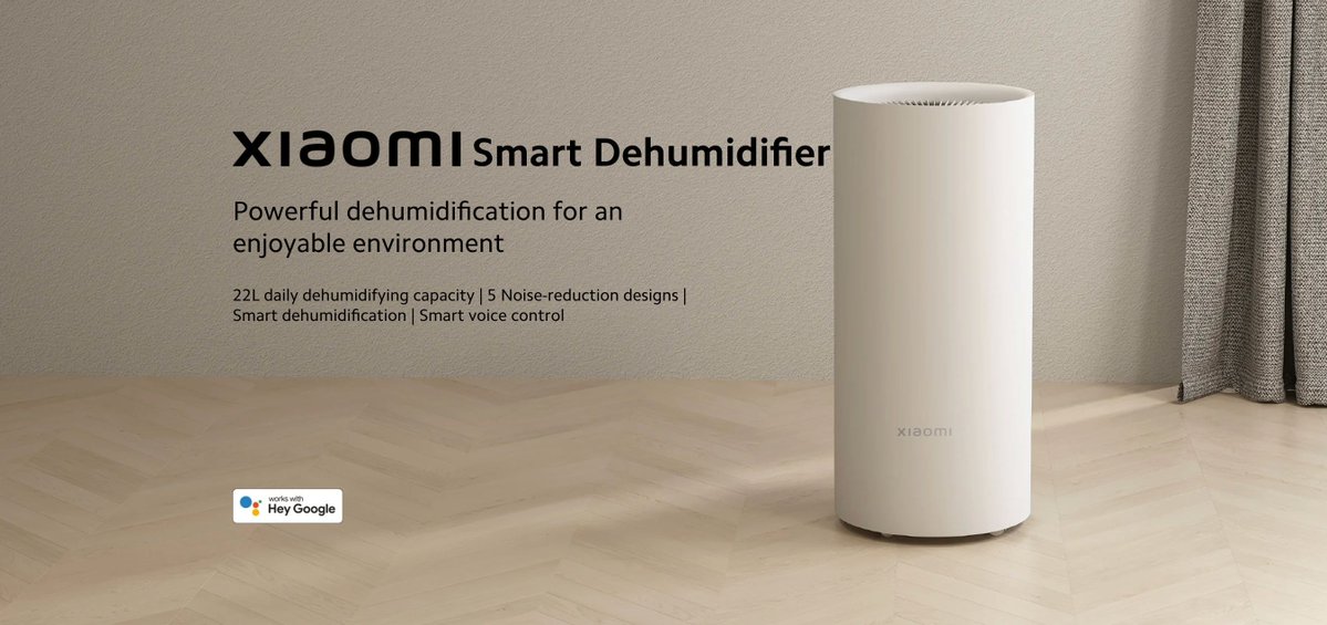 UX_Tech_FR's tweet image. Le Xiaomi Smart Dehumidifier arrive en Global !

22L/jour | Silencieux dès 35.5 dB | Déshumidification intelligente | Modes smart / sec / nuit | Drainage continu | Design épuré

#Xiaomi #XiaomiGlobal #SmartHome #AirQuality #UxTech
