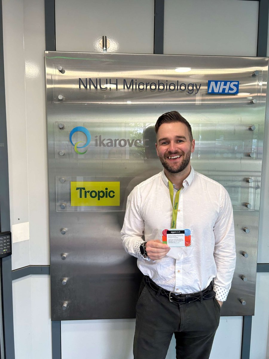 ScientificLabs's tweet image. 🎉 Meet Samuel Blake, the winner of our £250 Amazon voucher giveaway! Samuel was selected from everyone who responded to our customer survey back in January. Thanks again to everyone who took part.

 #CustomerFeedback #PrizeDraw #Laboratory