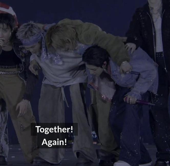 jimin hugging namjin like okay that's president right there