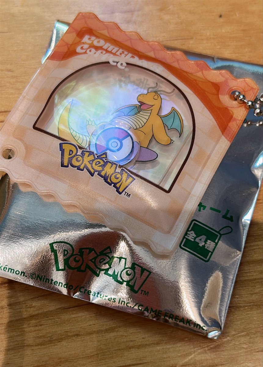 Oc6Zy's tweet photo. 【交換】ポケモン コメダ珈琲 豆菓子風チャーム ポケモンといっしょだモン
​
求　ラプラス

譲　カイリュー

郵送希望です https://t.co/jE4UEG4dZi